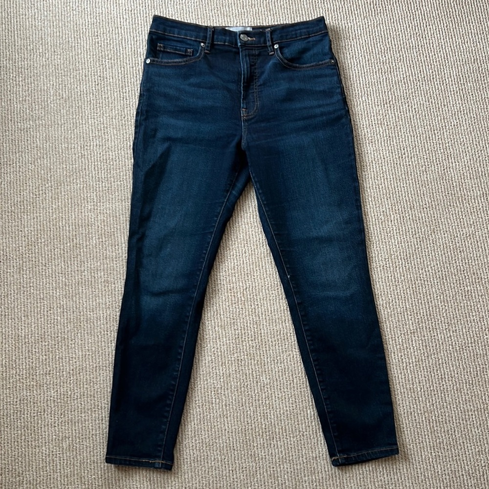 Everlane High Rise Skinny Jean, size 30 ankle